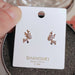 Creative Stylish Elk Crystal Deer Stud Earrings Women Fashion Jewelry
