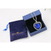 Titanic Heart Of Ocean Blue Heart Love Forever Pendant Necklace Women Jewelry
