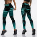 Women High Waist Stretch Spandex Digital Printed Leggings Yoga Pants