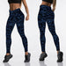 Women High Waist Stretch Spandex Digital Printed Leggings Yoga Pants