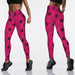 Women High Waist Stretch Spandex Digital Printed Leggings Yoga Pants
