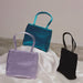 Vintage Square Crossbody Bag High-Quality Satin Women's Designer Handbags