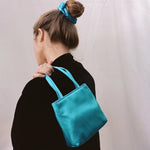 Vintage Square Crossbody Bag High-Quality Satin Women's Designer Handbags