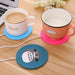 USB Warmer Gadget Cartoon Silicone thin Cup-Pad Coffee Tea Drink Tray Pad