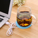 USB Warmer Gadget Cartoon Silicone thin Cup-Pad Coffee Tea Drink Tray Pad