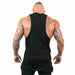 Men's Bodybuilding Hooded Tank Top Cotton Sleeveless Vest Fitness Sportswear