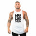 Men's Bodybuilding Hooded Tank Top Cotton Sleeveless Vest Fitness Sportswear