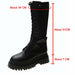 All Season Luxury Brand Design Mid-Calf Boots Women Cool High Platform Shoes