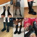 All Season Luxury Brand Design Mid-Calf Boots Women Cool High Platform Shoes