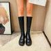 All Season Luxury Brand Design Mid-Calf Boots Women Cool High Platform Shoes