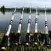 Fishing Rod Feeder Hard FRP Carbon Fiber Telescopic Fishing Pole