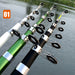 Fishing Rod Feeder Hard FRP Carbon Fiber Telescopic Fishing Pole