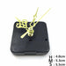 Silent Large Wall Clock Quartz Clock Movement Mechanism Hands Clock Repair Tool Parts Kit Set