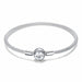 Sterling Silver Bracelet Femme Snowflake Heart Blue Eye Bracelets Women Jewelry
