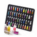 Manicure Nail Set 120W UV LED Lamp Dryer Electric Nail Drill 18/12 PCS Nail Gel Polish Kit