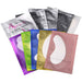 100 Pairs Eyelash Extension Paper Patches 7 Color Under Eye Pads