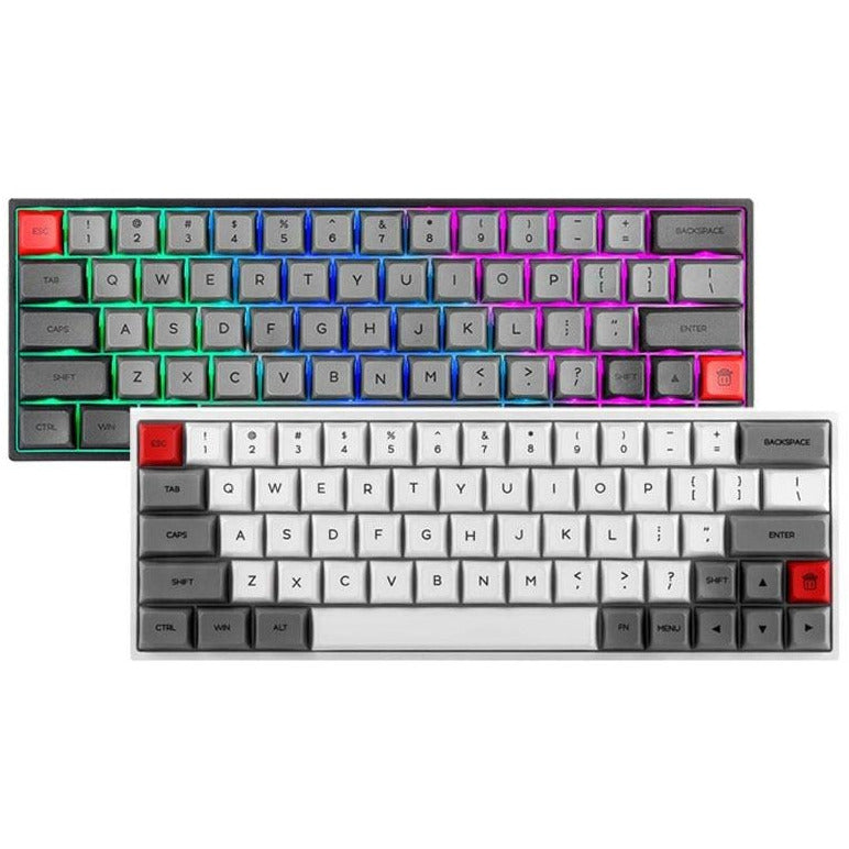 Swappable Mechanical Keyboard RGB Backlit Wireless Gaming Keyboard ...