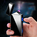 Dual ARC Electric Lighter USB Rechargeable Plasma Windproof Flameless Lighter