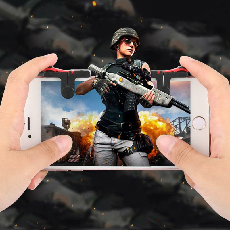 1Pair Joystick Triggers Shooting Game Phone Button For Mobile Devices ...