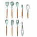 Silicone Kitchenware Cooking Utensils Set Heat Resistant Kitchen Cooking Utensils
