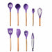 Silicone Kitchenware Cooking Utensils Set Heat Resistant Kitchen Cooking Utensils