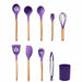 Silicone Kitchenware Cooking Utensils Set Heat Resistant Kitchen Cooking Utensils