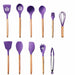 Silicone Kitchenware Cooking Utensils Set Heat Resistant Kitchen Cooking Utensils