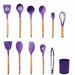 Silicone Kitchenware Cooking Utensils Set Heat Resistant Kitchen Cooking Utensils