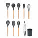 Silicone Kitchenware Cooking Utensils Set Heat Resistant Kitchen Cooking Utensils
