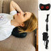 Relaxation Massage Pillow Electric Neck Shoulder Back Heating Infrared Massager