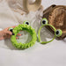 Funny Frog Headband Wide-Brimmed Women Elastic Hairbands Cute Girls Hair Bands