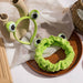 Funny Frog Headband Wide-Brimmed Women Elastic Hairbands Cute Girls Hair Bands