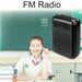 Portable Voice Amplifier PR16R Teacher Microphone Speaker 12W FM Recording Mp3 Player