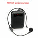 Portable Voice Amplifier PR16R Teacher Microphone Speaker 12W FM Recording Mp3 Player
