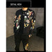 Men Printed Tracksuit Fashion Printing Set Spring Sports Suit 2 Piece Sets