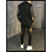 Men Printed Tracksuit Fashion Printing Set Spring Sports Suit 2 Piece Sets