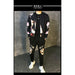 Men Printed Tracksuit Fashion Printing Set Spring Sports Suit 2 Piece Sets