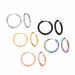 Hoop Earrings Women Colorful Round Circle Earrings Fashion Jewelry