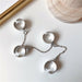 Punk Style Chain Link Multiple Finger Open Rings Men Women Jewelry