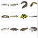 1PC Minnow Fishing Lure Hard Bait Wobbler Jig Bait Crankbait Carp Striped Fishing Tackle