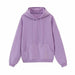 Women Tracksuits Hooded Sweatshirts Autumn Winter Fleece Oversize Hoodies Solid Color Jackets