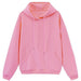 Women Tracksuits Hooded Sweatshirts Autumn Winter Fleece Oversize Hoodies Solid Color Jackets