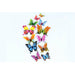 12pcs/set 3D Double Layer Colorful Butterfly Wall Sticker Home Decoration