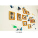 12pcs/set 3D Double Layer Colorful Butterfly Wall Sticker Home Decoration