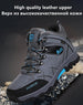 Men Waterproof Leather Boots Sneaker Warm Hiking Outdoor Boots