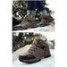 Men Waterproof Leather Boots Sneaker Warm Hiking Outdoor Boots