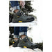 Men Waterproof Leather Boots Sneaker Warm Hiking Outdoor Boots
