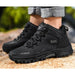 Men Waterproof Leather Boots Sneaker Warm Hiking Outdoor Boots