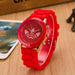 Women Sports Watch Casual Silicone Colorful Ladies Cute Wristwatches