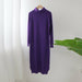 Women Turtleneck Long Sleeve Sweater Dress Loose Aachoae Knitted Long Dress